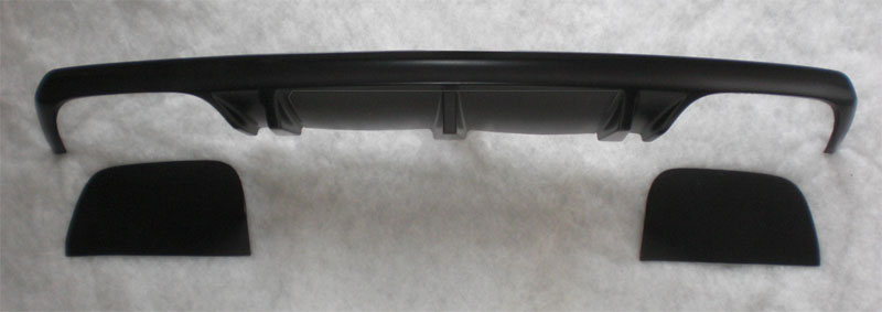 Diffusor C-Klasse W204 Limo. Seriensto&szlig;stange Baureihe 03.07-03.11